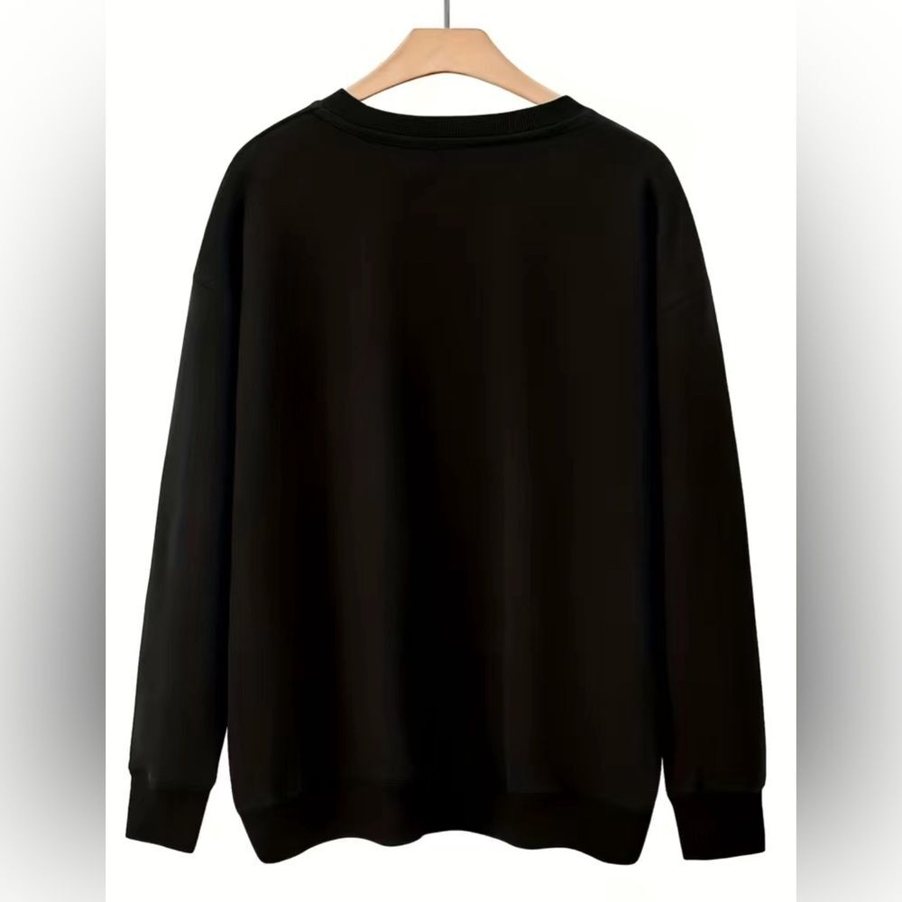 Black "YOU ARE enough" Graphic Sweatshirt XL - Picture 3 of 3